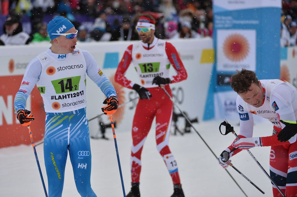 Sami Jauhojärvi kutsui norjalaistähden saunaan MM-kisojen kohukolarin jälkeen - vastaus kutsuun repäisi lehdistösalin nauruun! Hiihdon MM Urheilu   