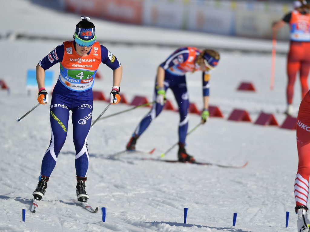 Suomi romahti naisten viestissä - Therese Johaug lyötiin loppukirissä! Hiihdon MM Urheilu   