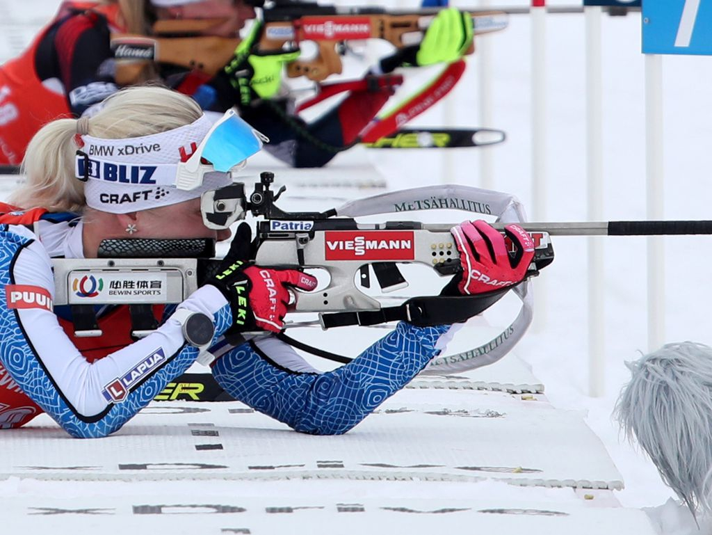 Mahtavaa, Kaisa! Mäkäräinen kiersi sakkoringin kolmesti - nousi silti palkintopallille! talviurheilu Urheilu   