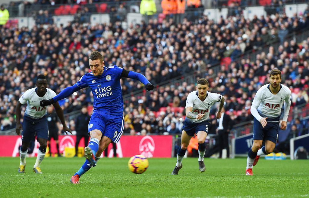 Jamie Vardy juoksi suoraan vaihdosta laukomaan pilkun ja epäonnistui - Tottenham kiitti Urheilu valioliiga   